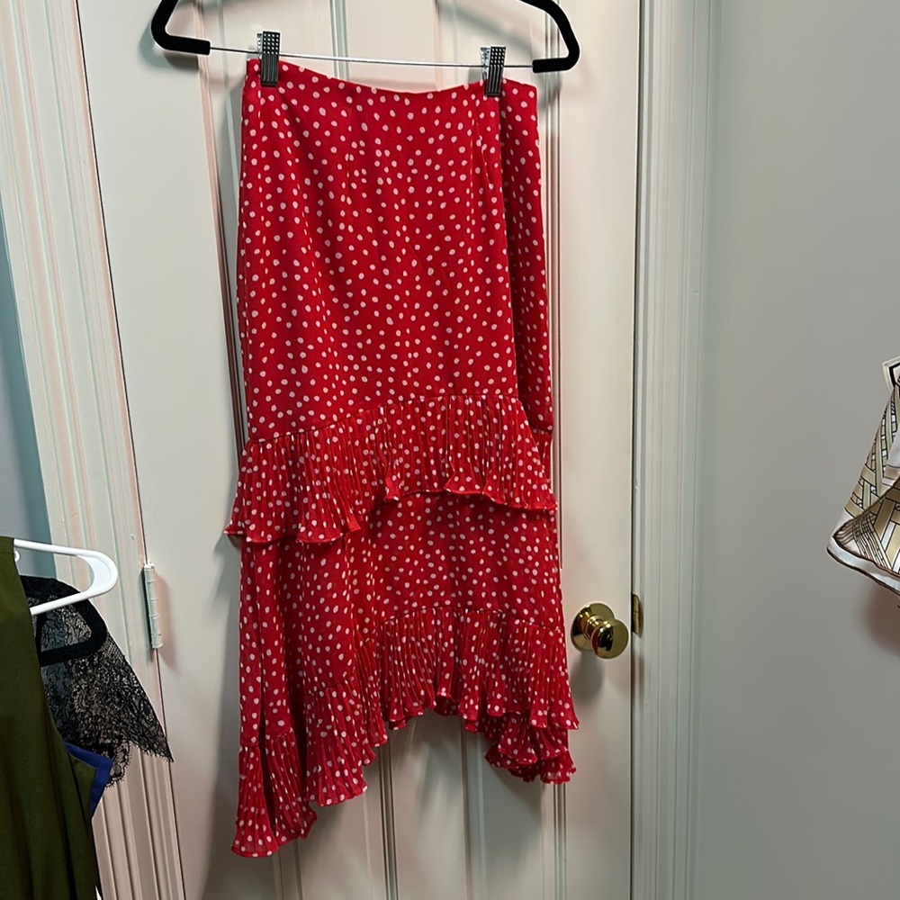Keepsake skirt XS red